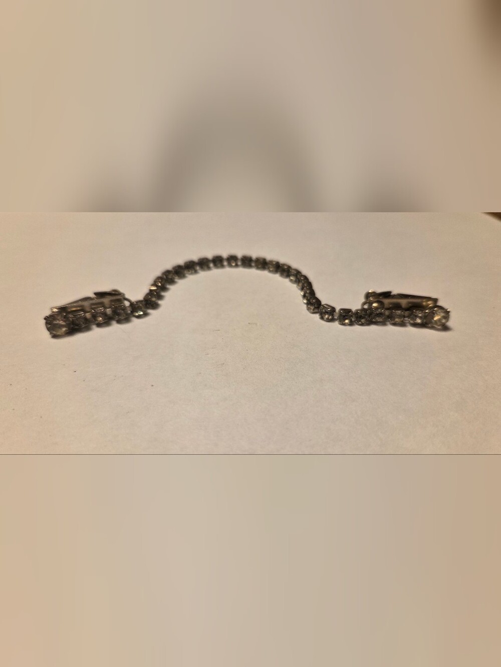 Vintage Rhinestone Sweater Clip